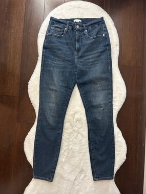 Good American Dark Blue Skinny Jeans